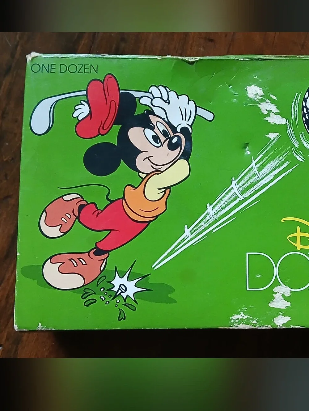 Vintage Disney Golf Ball Set